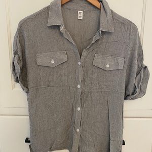 BP slouchy button up top